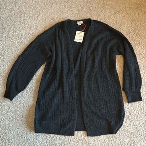 NWT Knox Rose black cardigan